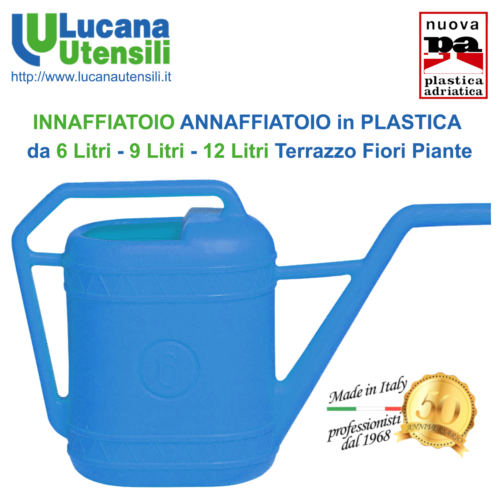 INNAFFIATOIO IN PLASTICA LT.9
